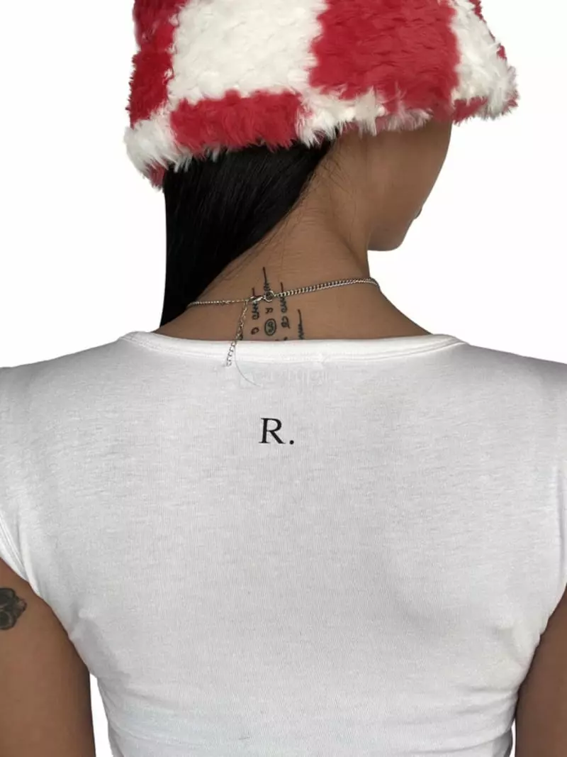 Remood - Korean Women Fashion - #pursuepretty - Volume Crop Sleeveless Tee