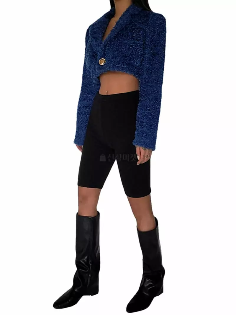 Remood - Korean Women Fashion - #pursuepretty - Poodle Crop Jacket - 4