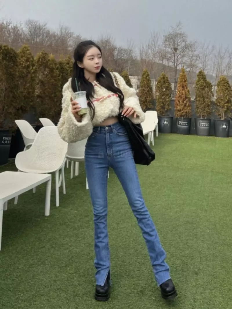 Remood - Korean Women Fashion - #momslook - Super High-waist Pants - 4
