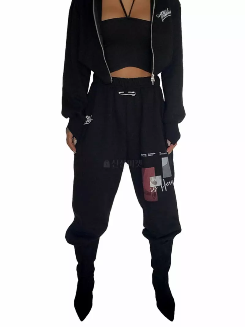 Remood - Korean Women Fashion - #momslook - Jogger Pants - 4