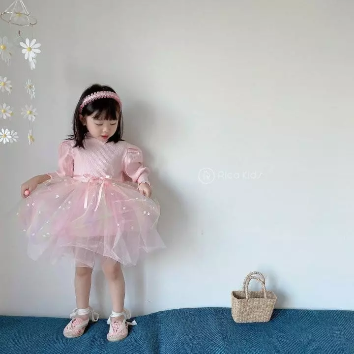 Rica - Korean Children Fashion - #minifashionista - Small Flower Sha One-piece - 11