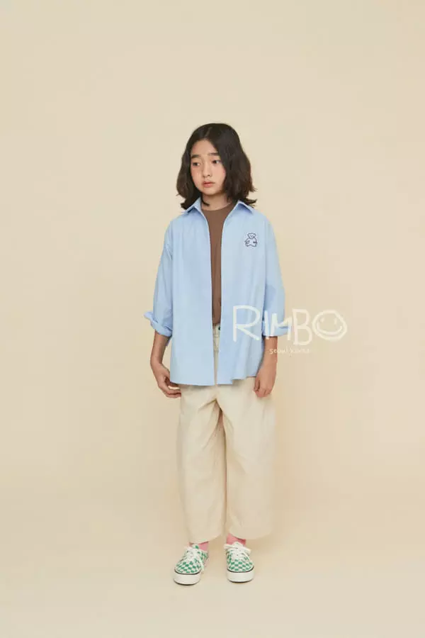 Rimbo - Korean Children Fashion - #Kfashion4kids - OX Bear Shirt - 5