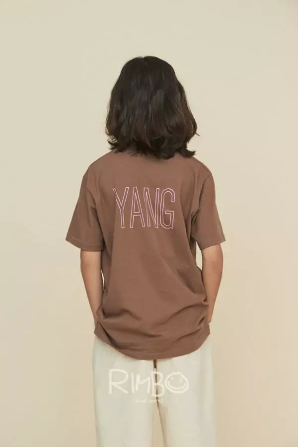Rimbo - Korean Children Fashion - #discoveringself - Yang Short Sleeves Tee - 5