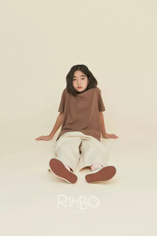 Rimbo - Korean Children Fashion - #kidsshorts - Yang Short Sleeves Tee - 7