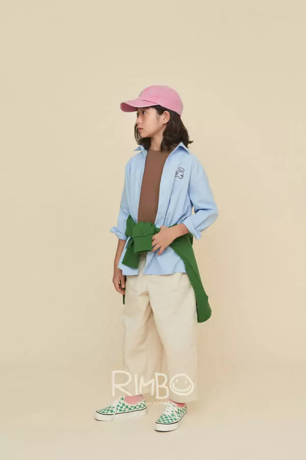 Rimbo - Korean Children Fashion - #magicofchildhood - OX Bear Shirt - 7