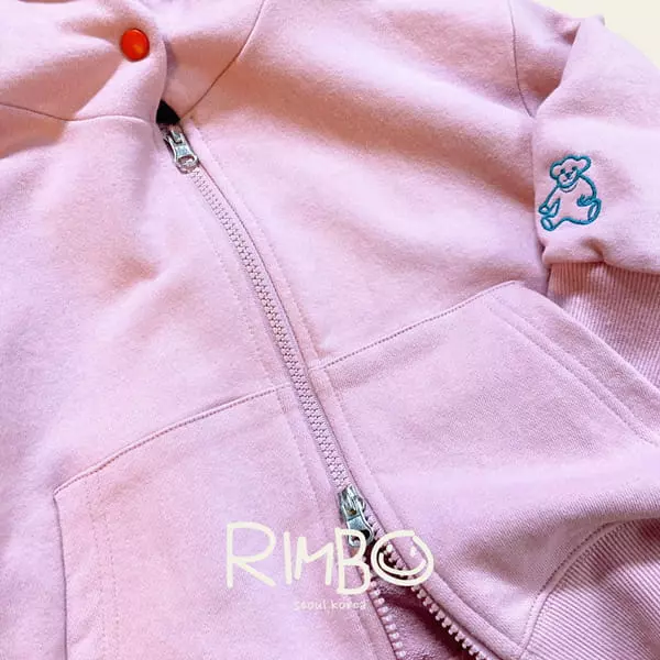 Rimbo - Korean Children Fashion - #minifashionista - Bear Hoody Zip-up - 9