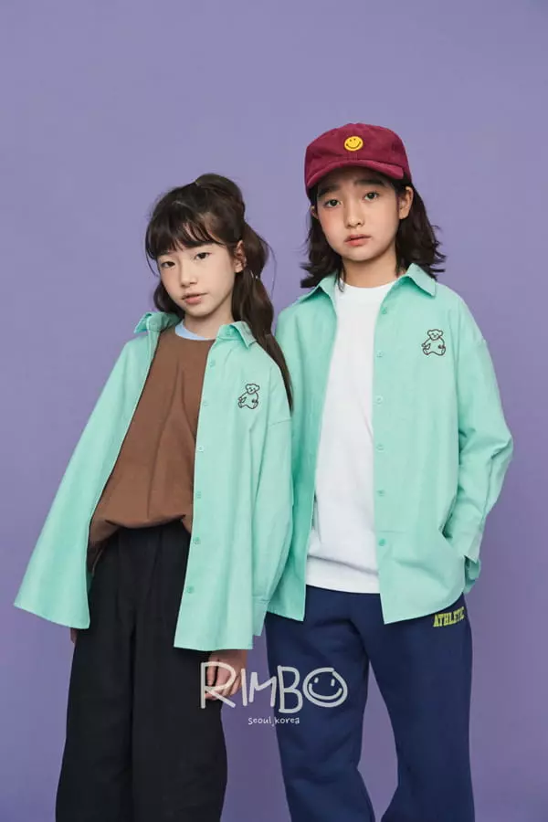 Rimbo - Korean Children Fashion - #toddlerclothing - OX Bear Shirt - 11