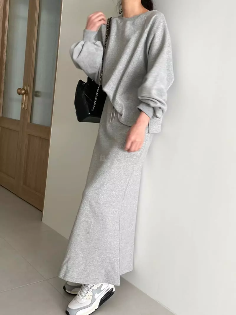 Ripple - Korean Women Fashion - #womensfashion - All Sen Top Bottom Set - 4