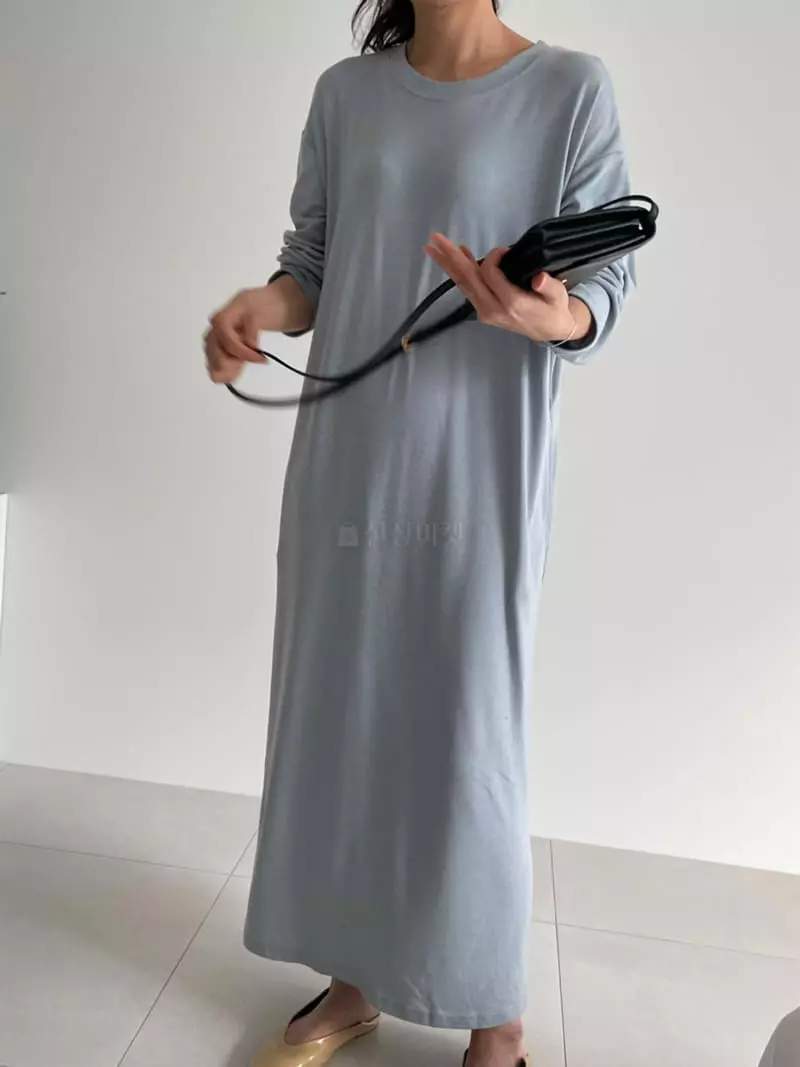 Ripple - Korean Women Fashion - #momslook - River Long One-piece - 3