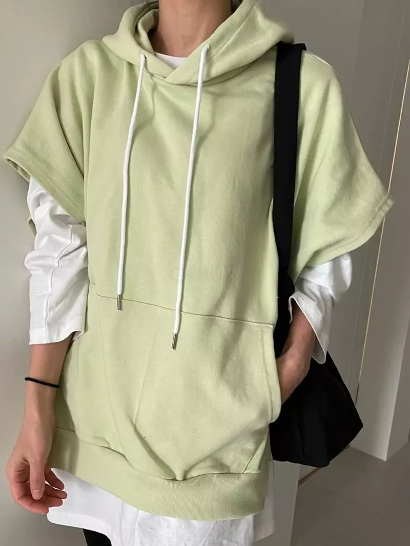 Ripple - Korean Women Fashion - #momslook - Bebe Hoody Vest - 2