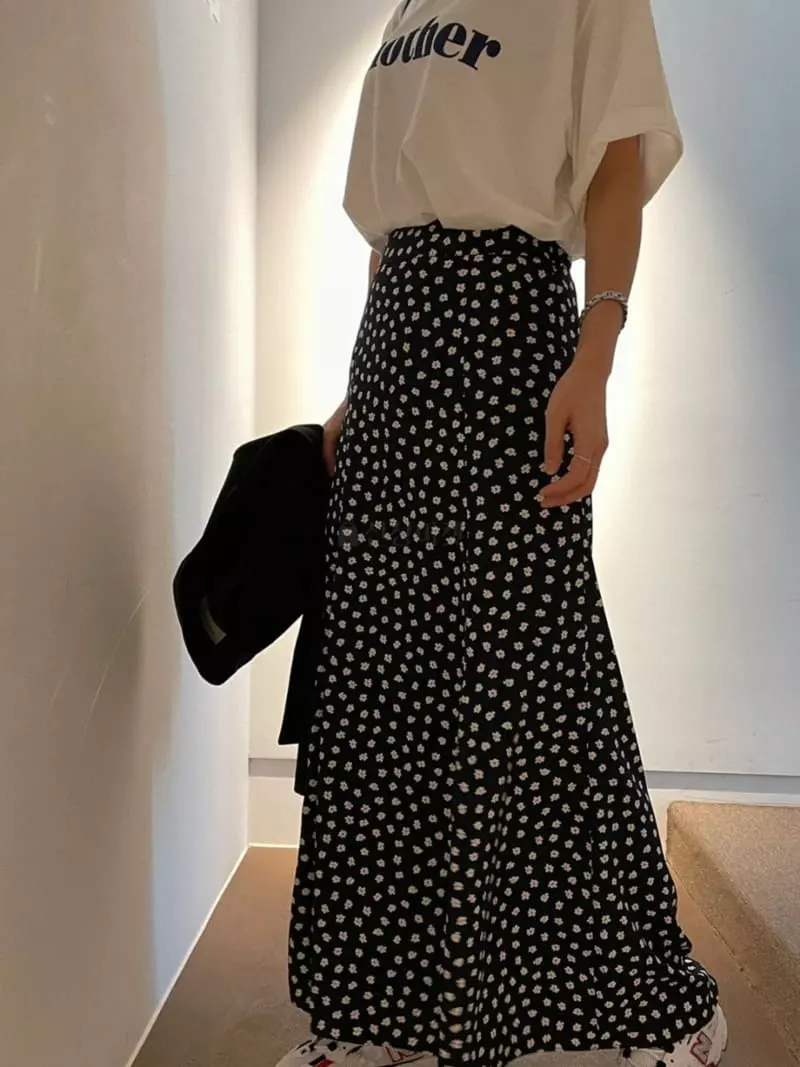 Ripple - Korean Women Fashion - #momslook - Live Long Skirt - 3
