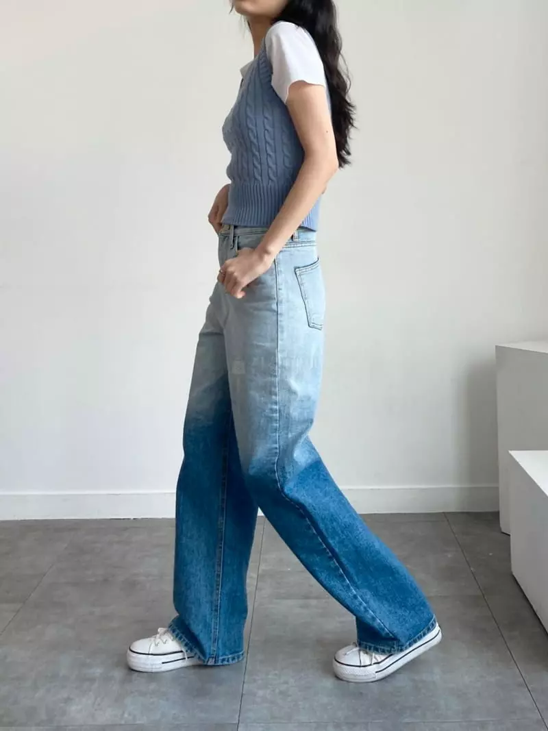 Ripple - Korean Women Fashion - #momslook - Pring Knit Tee - 3