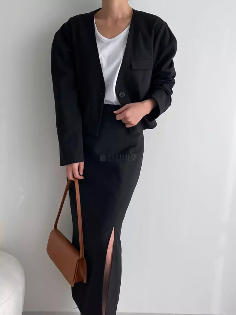 Ripple - Korean Women Fashion - #momslook - Burning Two Piece Set