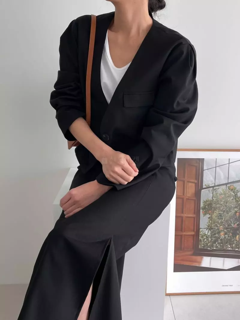 Ripple - Korean Women Fashion - #momslook - Burning Two Piece Set - 2