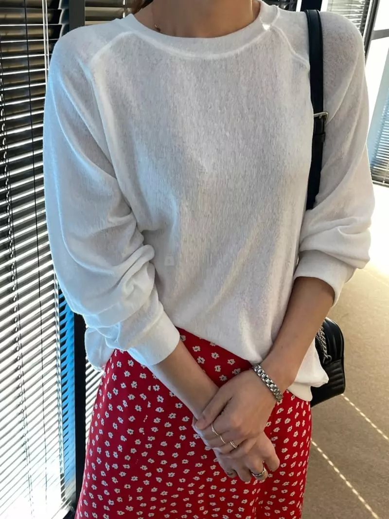Ripple - Korean Women Fashion - #vintagekidsstyle - Egg Nagran Tee - 4
