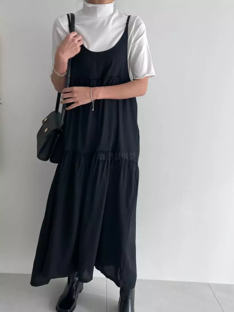 Ripple - Korean Women Fashion - #romanticstyle - J-Layering One-piece