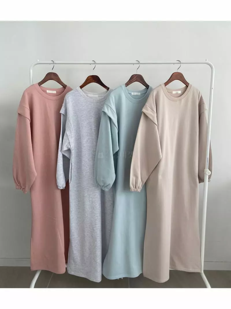 Ripple - Korean Women Fashion - #momslook - Wing Shoulder One-piece - 4