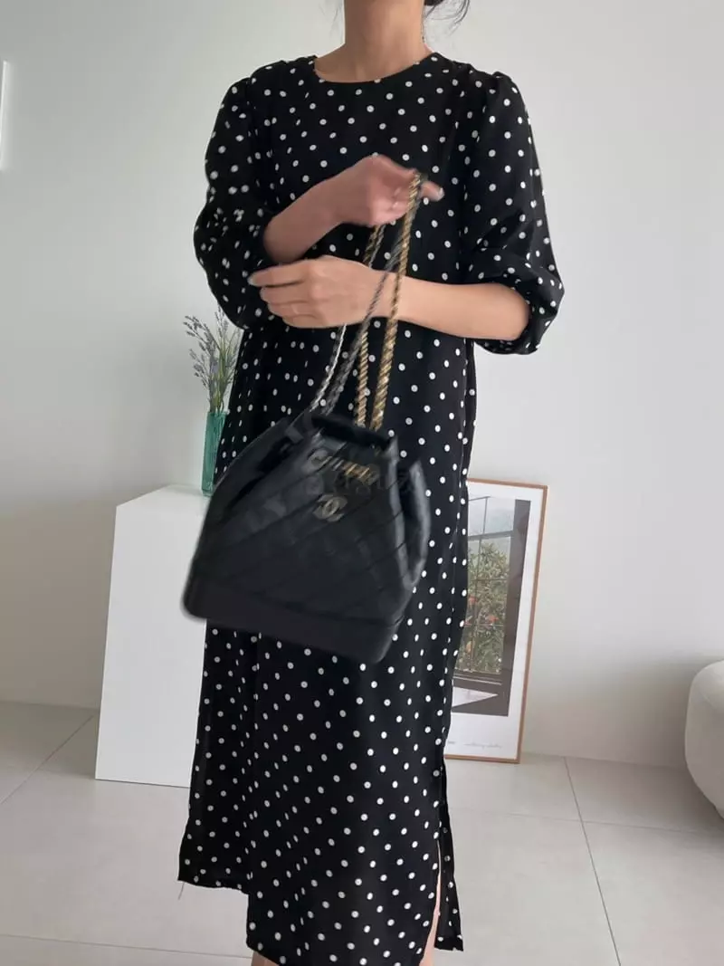 Ripple - Korean Women Fashion - #womensfashion - Petit Dot One-piece - 2