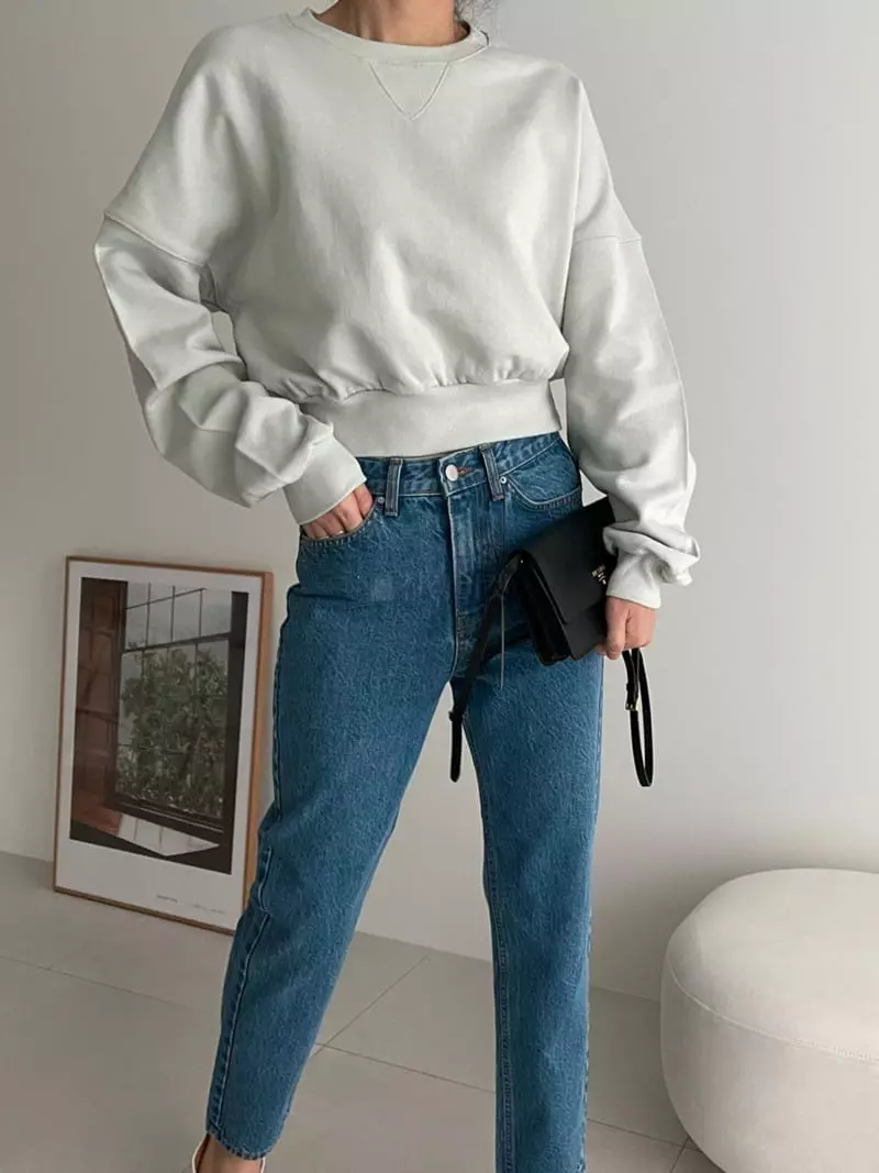 Ripple - Korean Women Fashion - #momslook - Recycling Jeans - 4