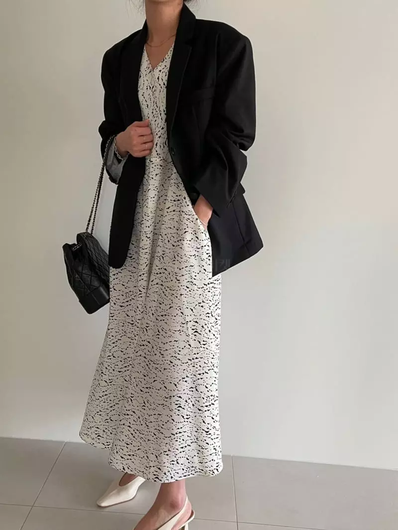 Ripple - Korean Women Fashion - #womensfashion - Butter Long One-piece - 2