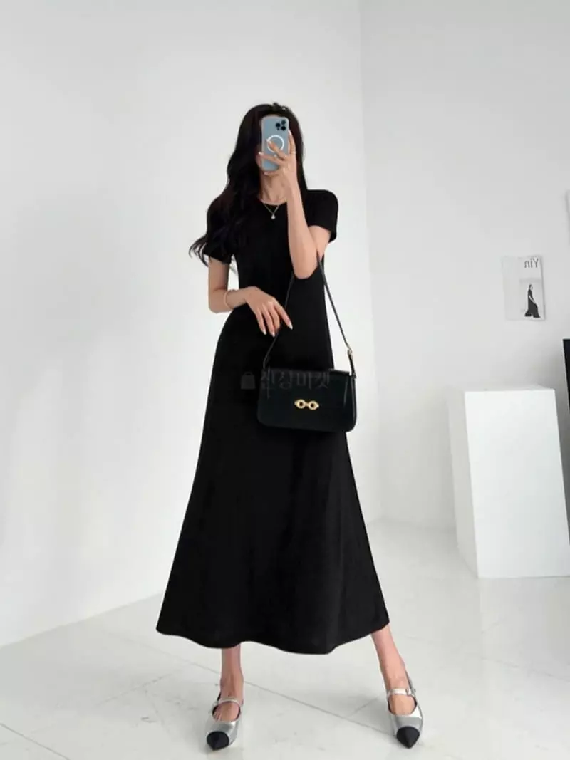 Ripple - Korean Women Fashion - #womensfashion - Bagel One-piece