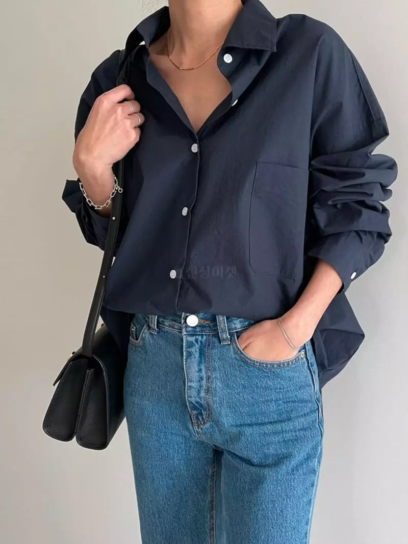 Ripple - Korean Women Fashion - #womensfashion - Salt Pocket Shirt - 2