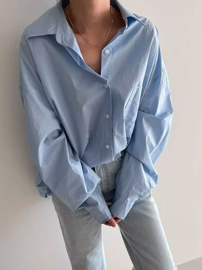 Ripple - Korean Women Fashion - #momslook - Salt Pocket Shirt - 4