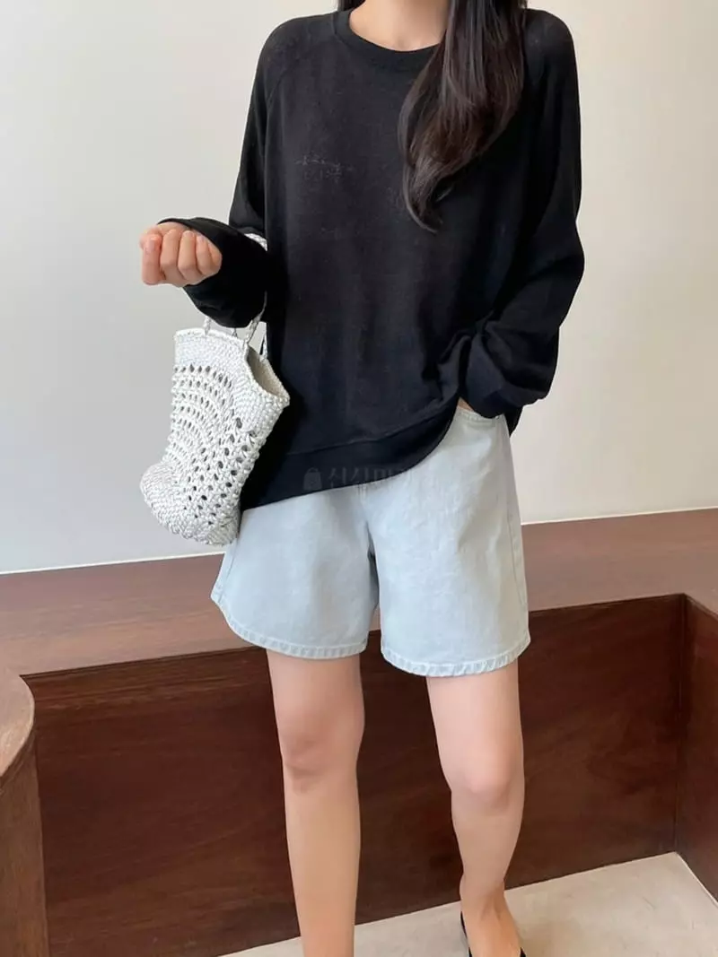 Ripple - Korean Women Fashion - #womensfashion - Egg Nagran Tee