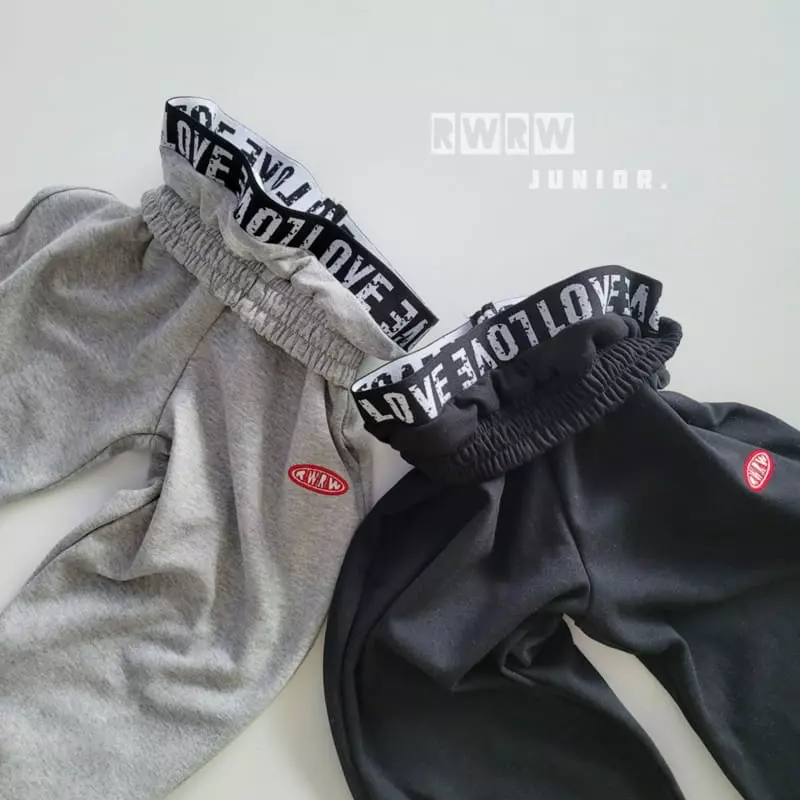 Riwoo Riwoo - Korean Junior Fashion - #Kfashion4kids - Riwoo Pie Twice Banding Gupen Pants - 9