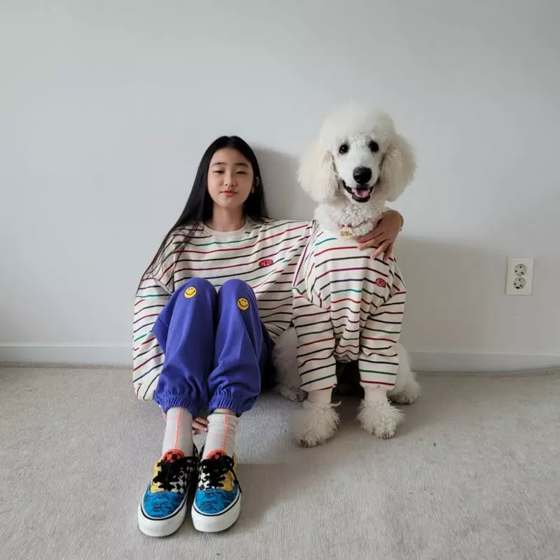 Riwoo Riwoo - Korean Junior Fashion - #Kfashion4kids - Cookie Rainbow Sweatshirt - 2