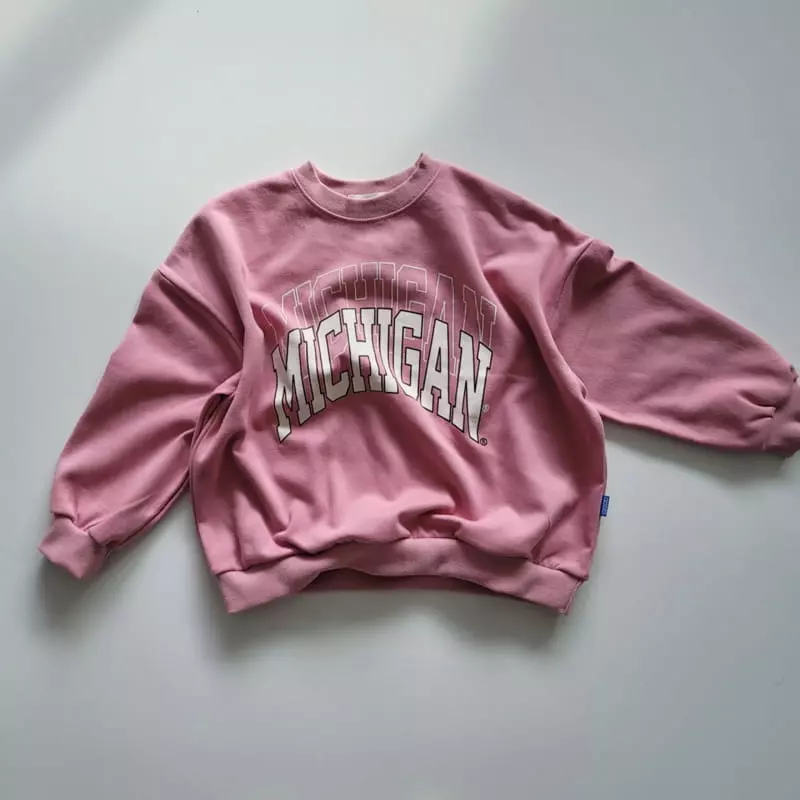 Riwoo Riwoo - Korean Junior Fashion - #childofig - Michigan Sweatshirt - 8