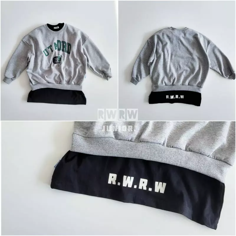 Riwoo Riwoo - Korean Junior Fashion - #stylishchildhood - Layered Long Tee - 4