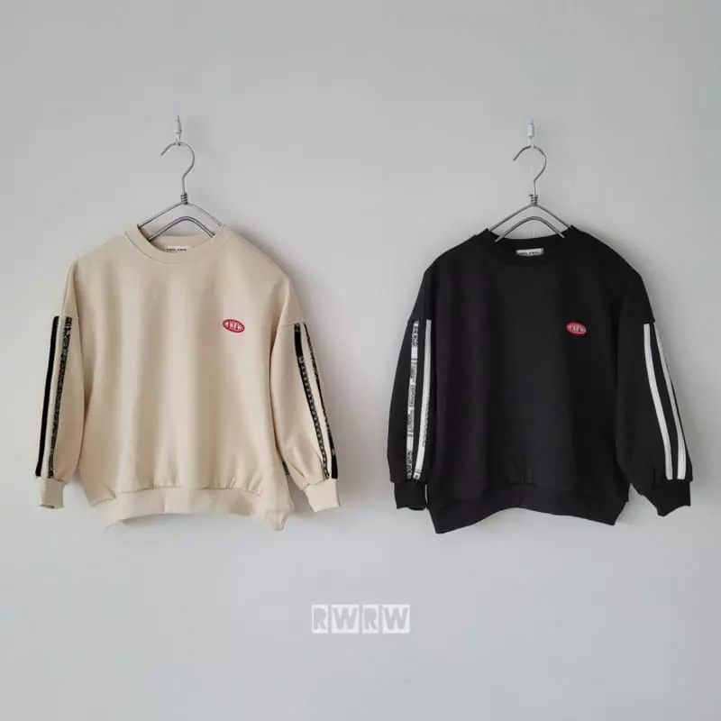 Riwoo Riwoo - Korean Junior Fashion - #childofig - Paisely Line Two Stripes Top Bottom Set - 11