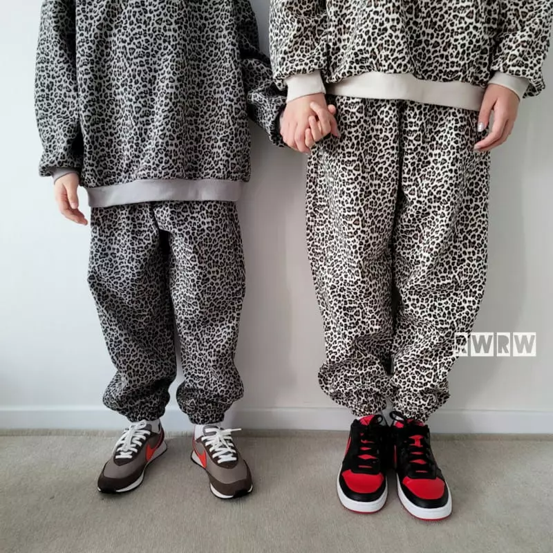 Riwoo Riwoo - Korean Junior Fashion - #childofig - Leopard Top Bottom Set - 5