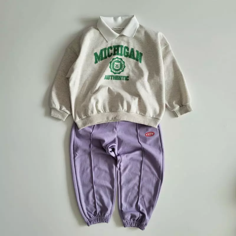 Riwoo Riwoo - Korean Junior Fashion - #childofig - Yoco Collar Sweatshirt - 11
