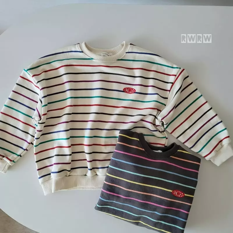 Riwoo Riwoo - Korean Junior Fashion - #childofig - Cookie Rainbow Sweatshirt - 10