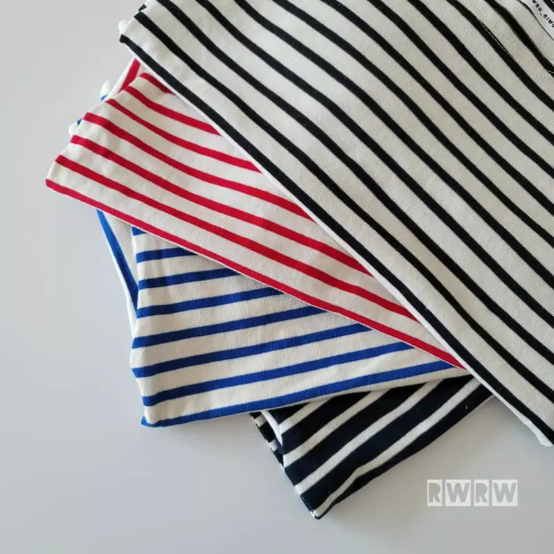 Riwoo Riwoo - Korean Junior Fashion - #designkidswear - Point Boat Neck Tee - 7