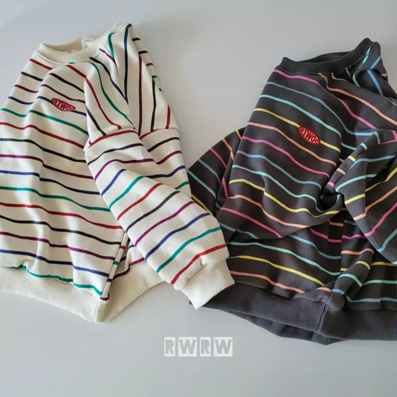 Riwoo Riwoo - Korean Junior Fashion - #designkidswear - Cookie Rainbow Sweatshirt - 12