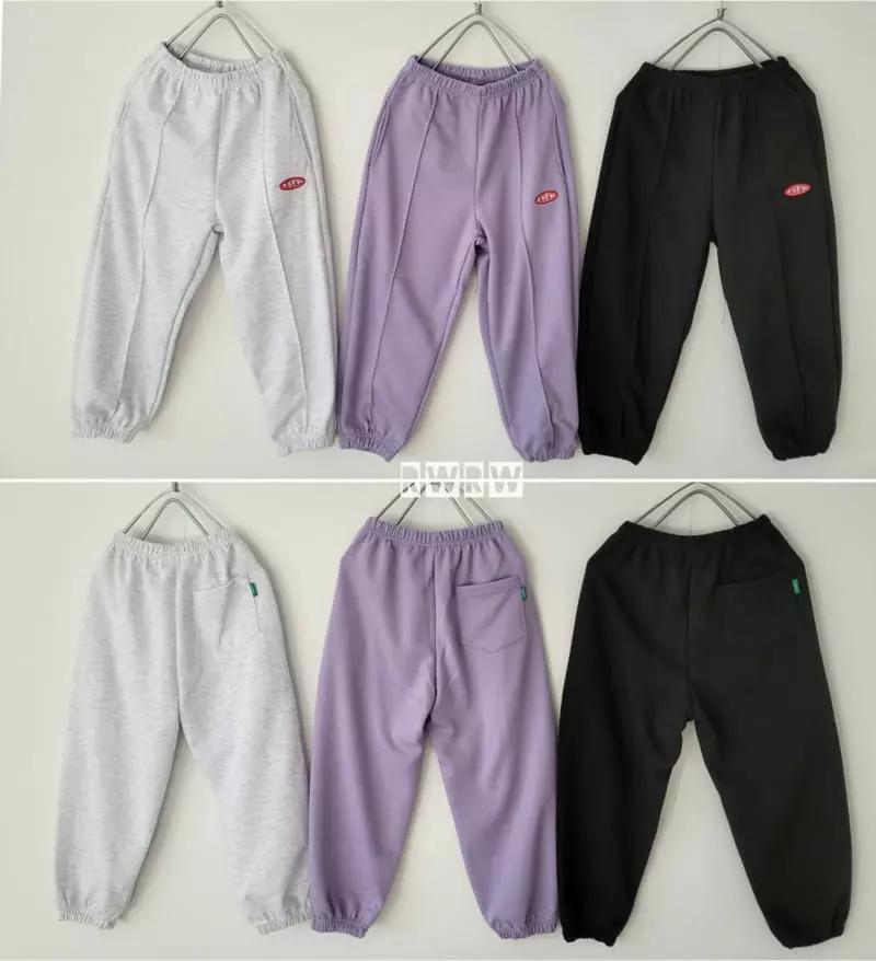 Riwoo Riwoo - Korean Junior Fashion - #fashionkids - Wide Pintuck Jogger Pants - 3