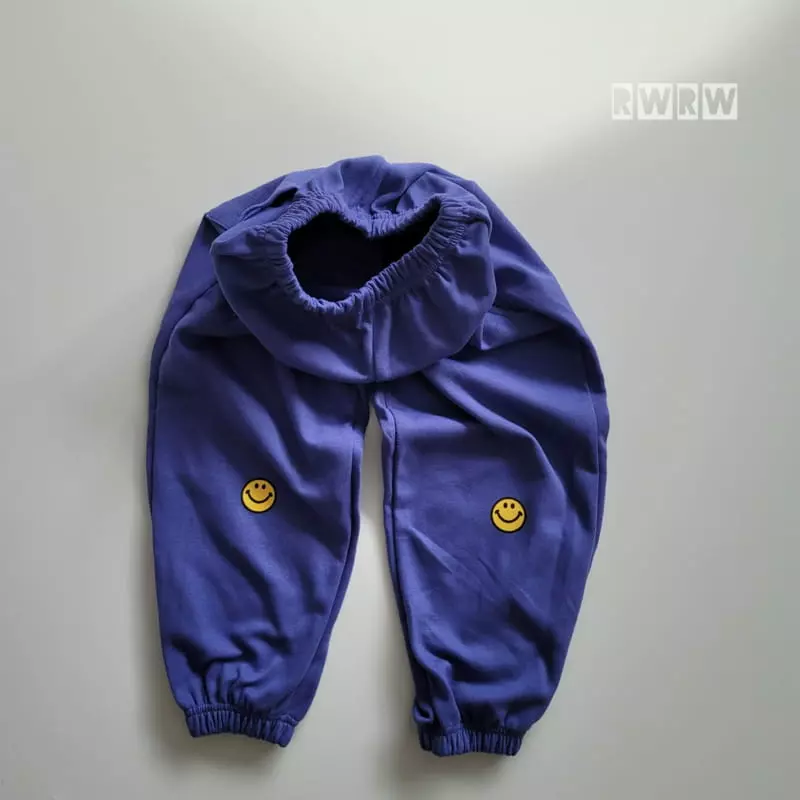 Riwoo Riwoo - Korean Junior Fashion - #fashionkids - Smile Wide Jogger Pants