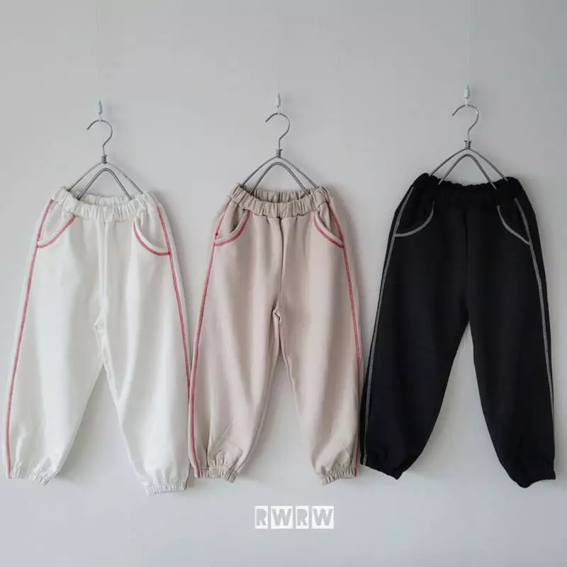 Riwoo Riwoo - Korean Junior Fashion - #kidsshorts - Stitch Top Bottom Set - 11
