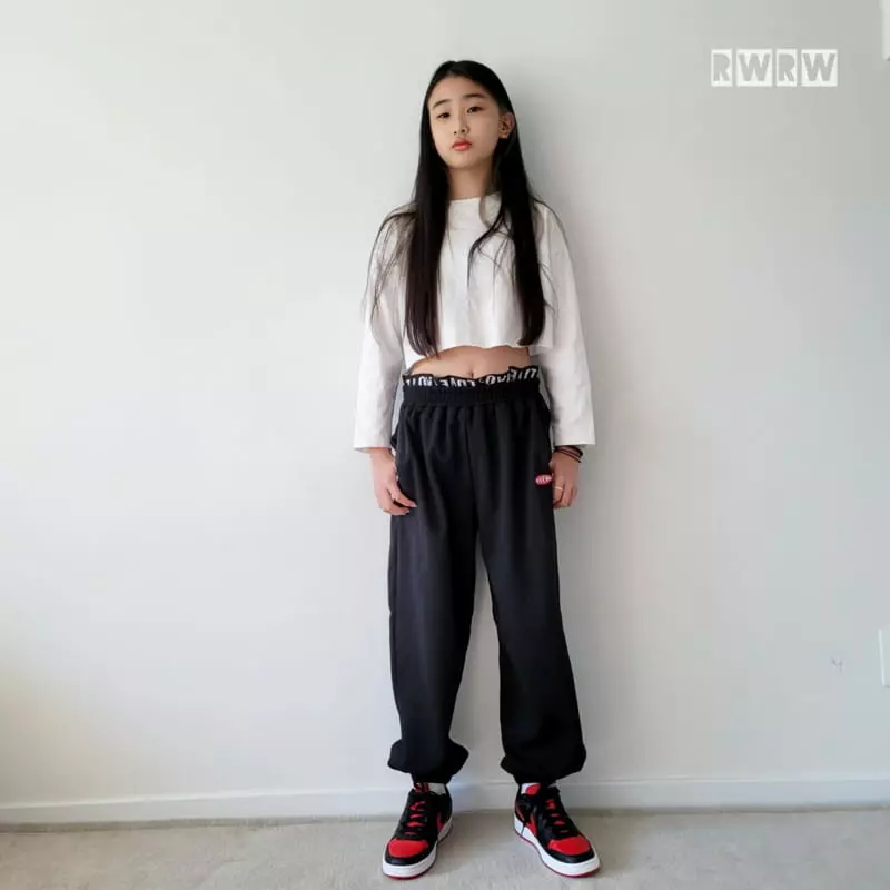 Riwoo Riwoo - Korean Junior Fashion - #kidsshorts - Riwoo Pie Twice Banding Gupen Pants - 6