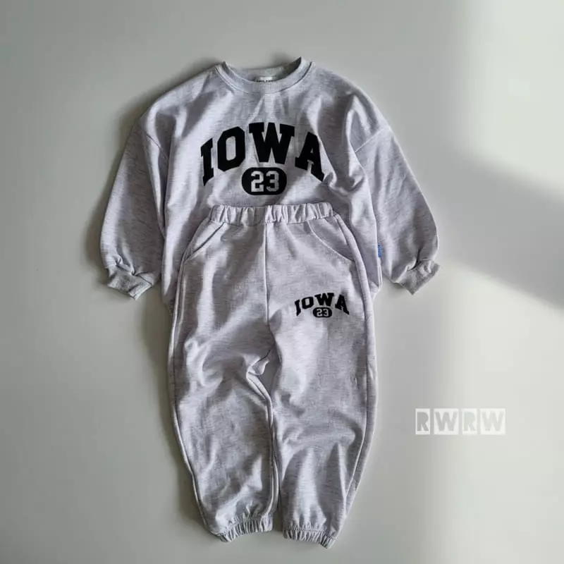 Riwoo Riwoo - Korean Junior Fashion - #kidzfashiontrend - Iowa Top Bottom Set