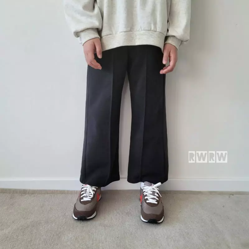Riwoo Riwoo - Korean Junior Fashion - #kidzfashiontrend - Pintuck Wide Pants - 3