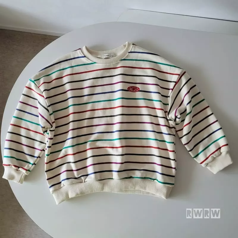 Riwoo Riwoo - Korean Junior Fashion - #kidzfashiontrend - Cookie Rainbow Sweatshirt