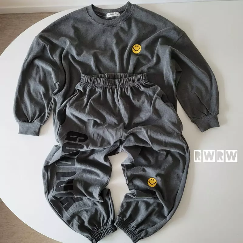 Riwoo Riwoo - Korean Junior Fashion - #littlefashionista - Pigment Luck Top Bottom Set - 7