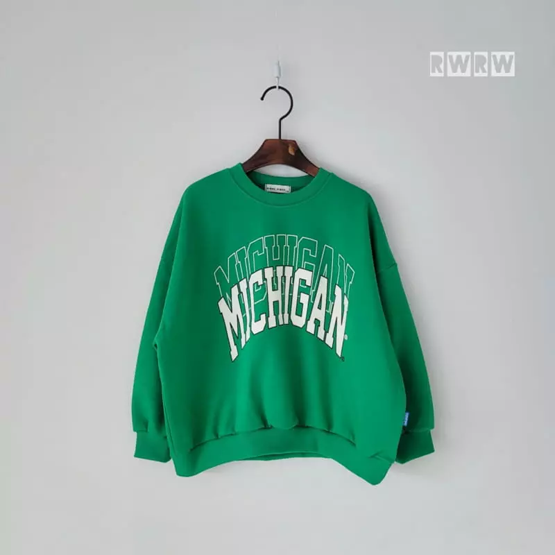 Riwoo Riwoo - Korean Junior Fashion - #magicofchildhood - Michigan Sweatshirt - 2