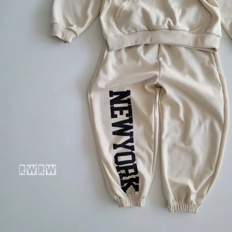 Riwoo Riwoo - Korean Junior Fashion - #magicofchildhood - NY Hoody Top Bottom Set - 11