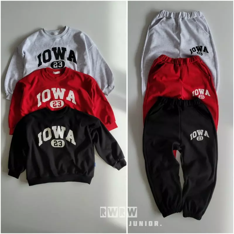 Riwoo Riwoo - Korean Junior Fashion - #littlefashionista - Iowa Top Bottom Set - 4