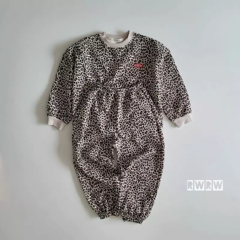 Riwoo Riwoo - Korean Junior Fashion - #magicofchildhood - Leopard Top Bottom Set